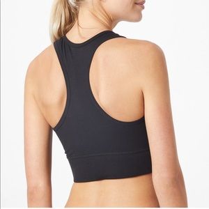 Black Reebok Cotton Bralette